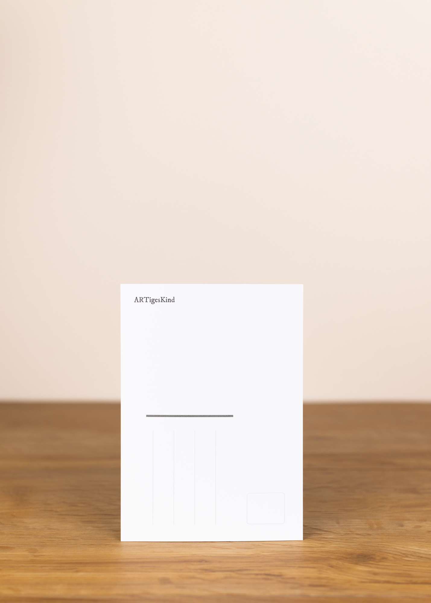 Postkarte calming the chaos stricken