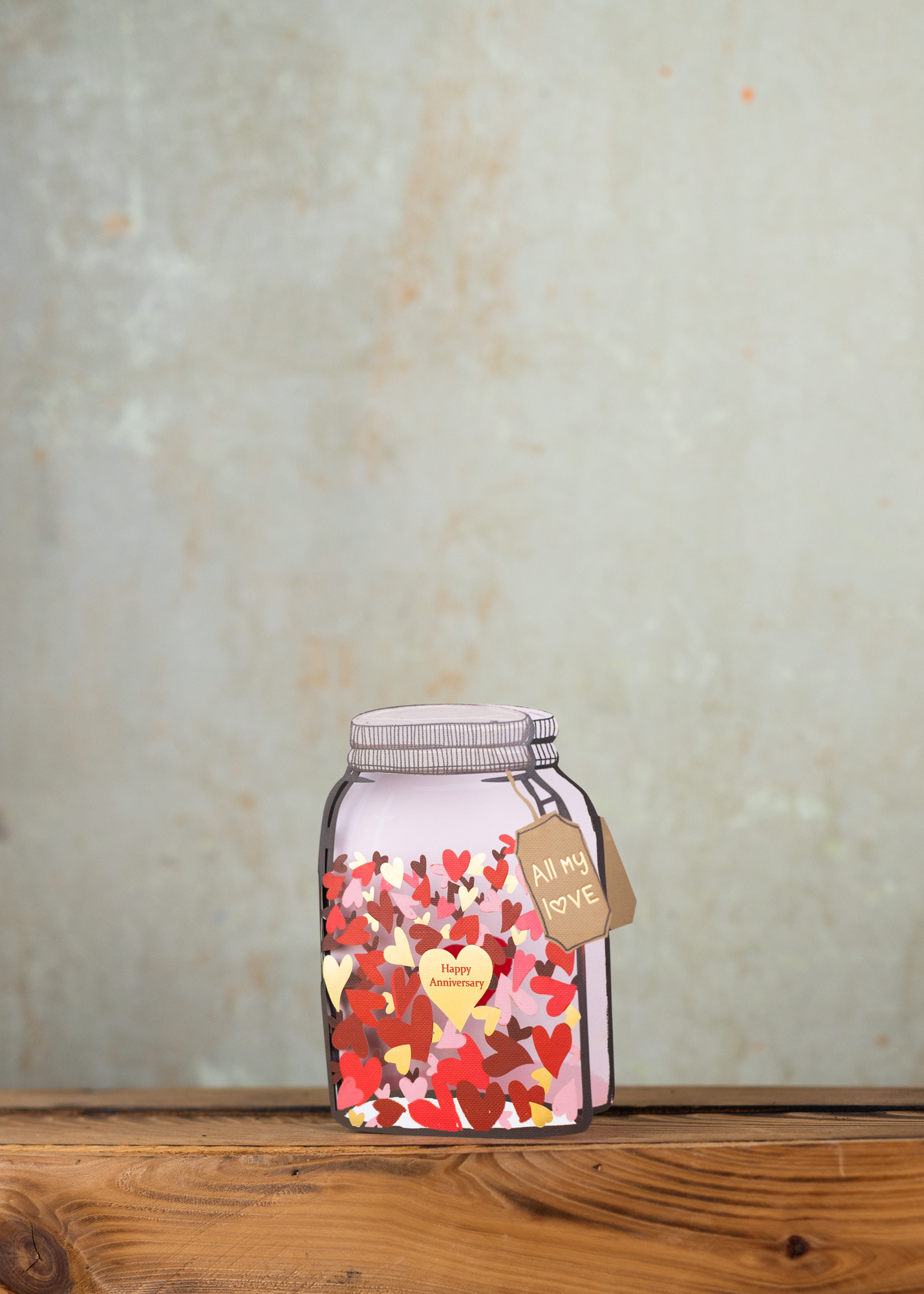 Grußkarte Happy Anniversary